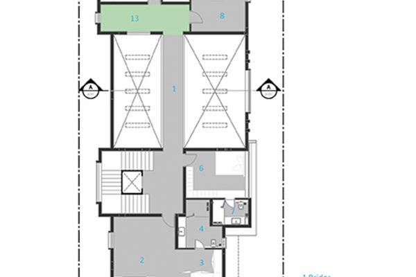 second floor plan